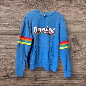 Disney Blue Sweater with Multicolor Logo